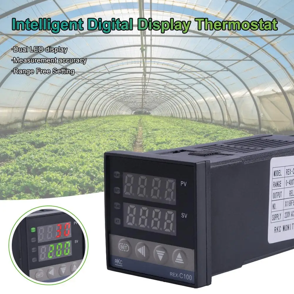 0℃~1300℃ Alarm REX-C100 Display PID Temperature Controllers Kits AC110-240V for Electric Power Chemical Industry
0℃~1300℃ Alarm REX-C100 Display PID Temperature Controllers Kits AC110-240V for Electric Power Chemical Industry