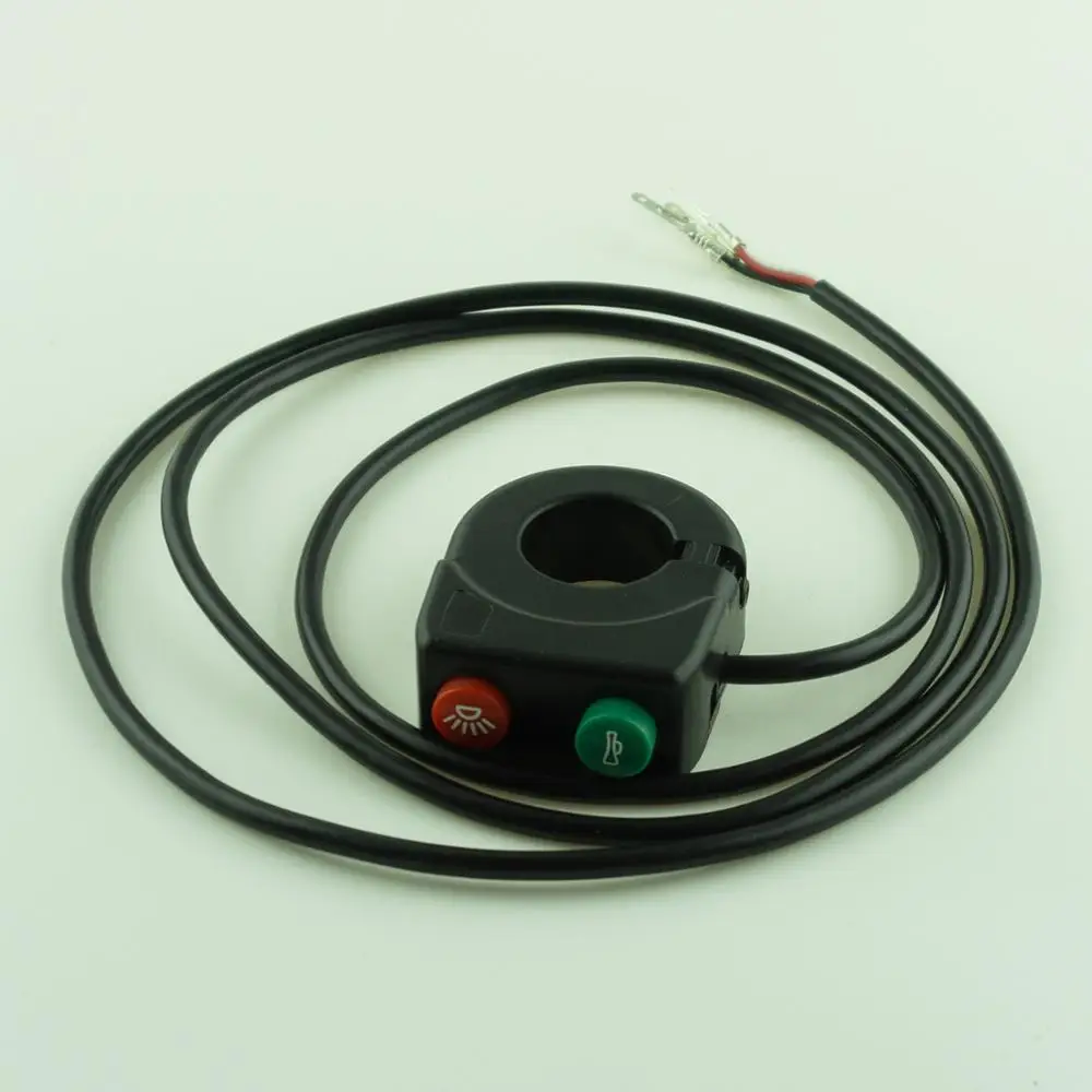 12V Horn HeadLight Switch Black On-Off Button Handlebar Switch Assembly For Motorcycle Scooter
12V Horn HeadLight Switch Black On-Off Button Handlebar Switch Assembly For Motorcycle Scooter