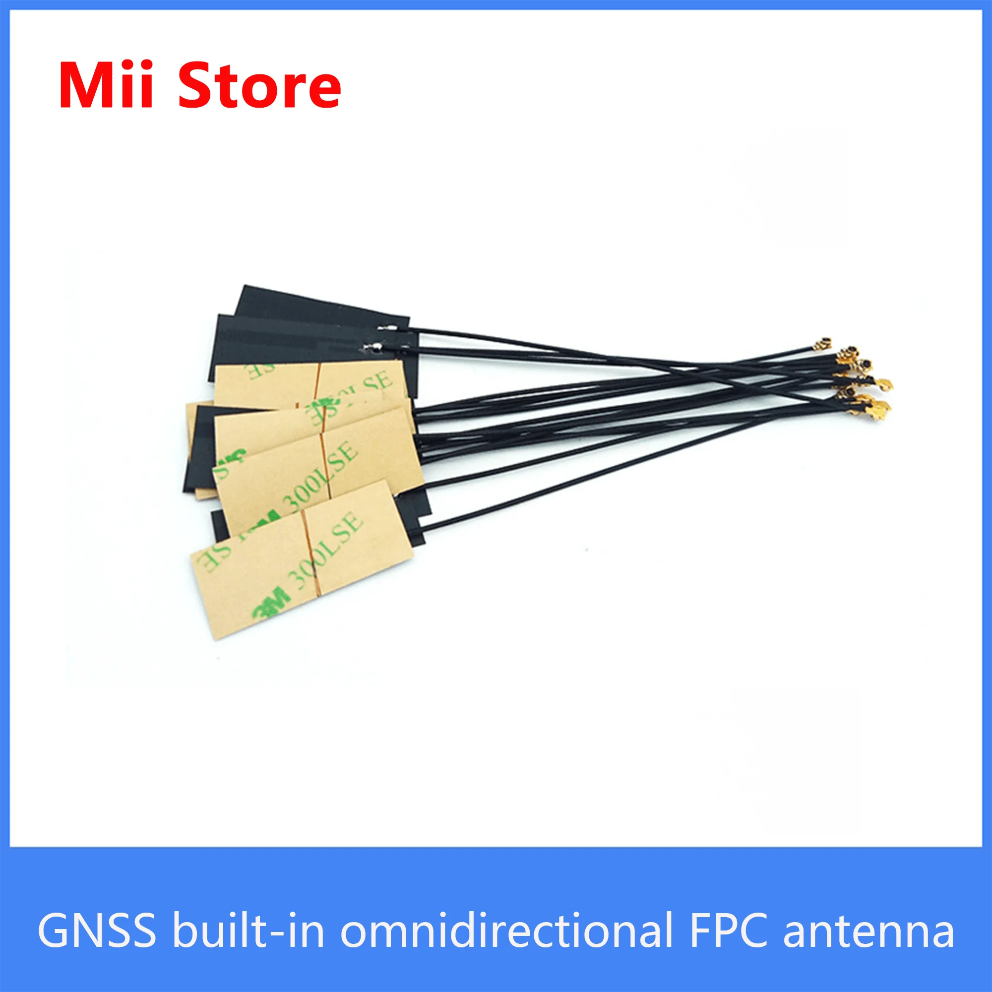 

GPS Beidou GNSS built-in omnidirectional FPC antenna high gain 3db ipex interface passive positioning antenna 38*16mm