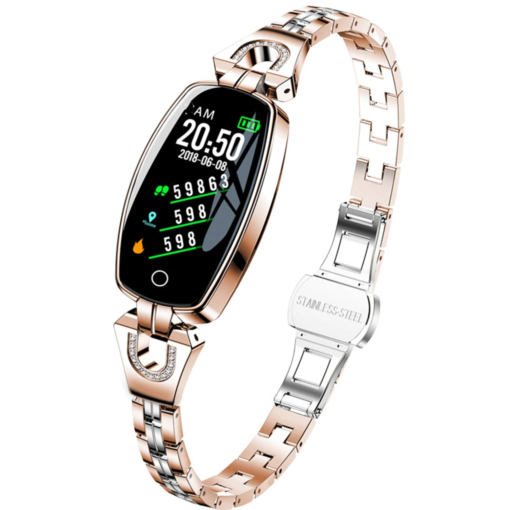H8 Women Heart Rate Smart Bracelets Blood Pressure Measurement Wristband Fitness Sports Watch
H8 Women Heart Rate Smart Bracelets Blood Pressure Measurement Wristband Fitness Sports Watch