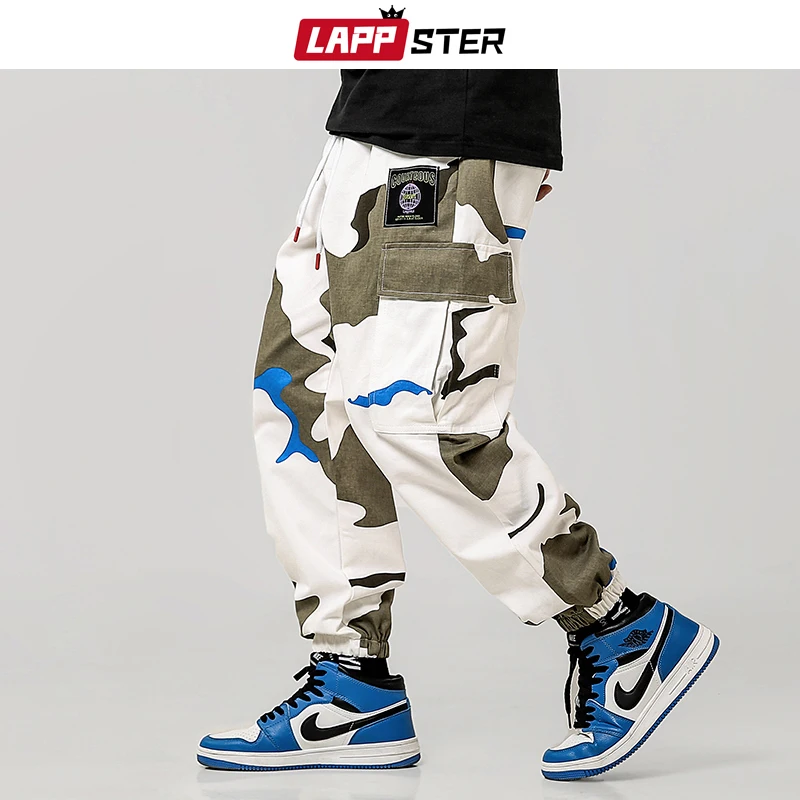 Men Steetwear Camouflage Cargo Pants 2019 Overalls Men Black Pockets Joggers Hip Hop Sweatpants Baggy Harem Pants 5XL
Men Steetwear Camouflage Cargo Pants 2019 Overalls Men Black Pockets Joggers Hip Hop Sweatpants Baggy Harem Pants 5XL