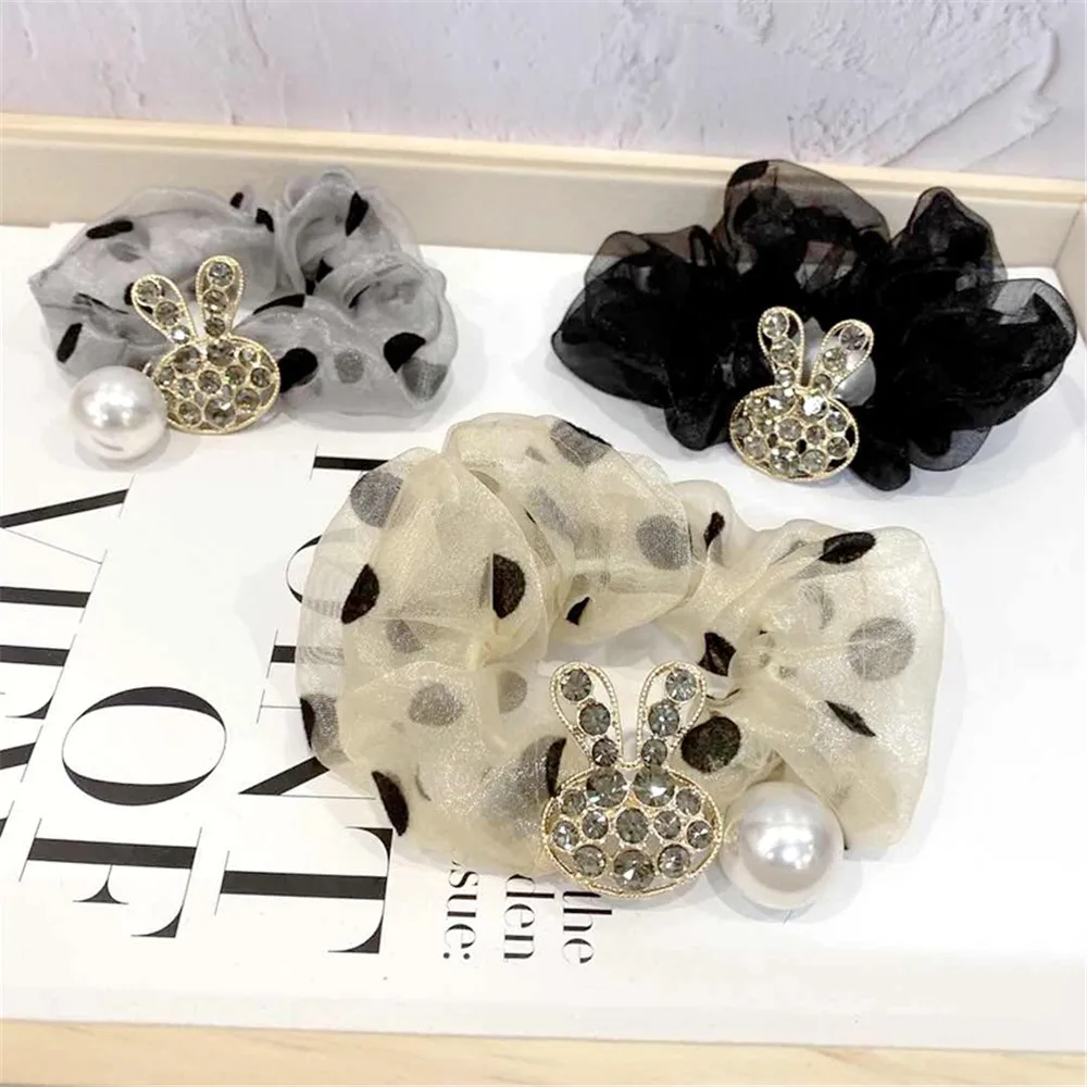Women Elastic Hair bands Hair tie Girl Yarn Dot Rabbit Pearl Korean Hair Accessories Handmade Head bands Horsetail Wholesale 
Women Elastic Hair bands Hair tie Girl Yarn Dot Rabbit Pearl Korean Hair Accessories Handmade Head bands Horsetail Wholesale