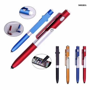 4 In1 Ballpoint Screen Stylus Touch Pen Universal Mini Capacitive Pens Folding Mobile Phone Holder/LED Light/Touch Screen Pen 
4 In1 Ballpoint Screen Stylus Touch Pen Universal Mini Capacitive Pens Folding Mobile Phone Holder/LED Light/Touch Screen Pen