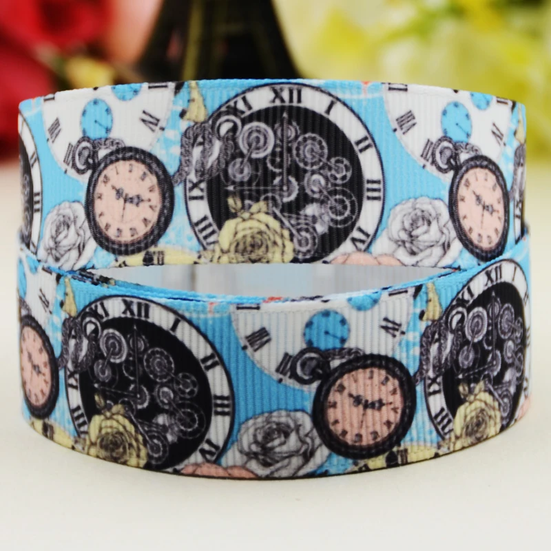 22mm 25mm 38mm 75mm Clocks and watches Cartoon printed Grosgrain Ribbon party decoration 10 Yards X-02882
22mm 25mm 38mm 75mm Clocks and watches Cartoon printed Grosgrain Ribbon party decoration 10 Yards X-02882