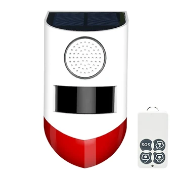 Warning Outdoor Waterproof Motion Sensor Anti Theft Intelligent Garden Security Home Safety LED Alarm Light Solar Powered Patio
Warning Outdoor Waterproof Motion Sensor Anti Theft Intelligent Garden Security Home Safety LED Alarm Light Solar Powered Patio