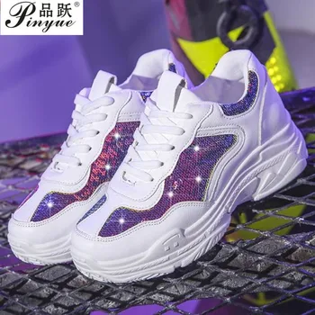 Women Fashion Cool Sport Outdoor Bling Summer Shoes Med Lace Up Girls Sneaker white sneakers woman platform footwear woman
Women Fashion Cool Sport Outdoor Bling Summer Shoes Med Lace Up Girls Sneaker white sneakers woman platform footwear woman