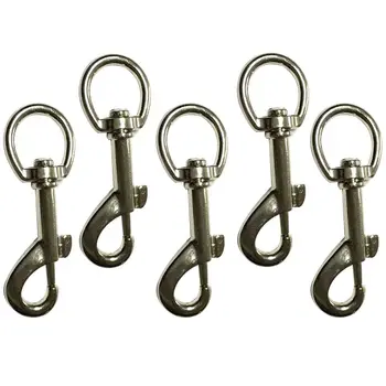 5pcs Outdoor Keychain Trigger Accessories Multi-Purpose Clasp Spring Swivel Dog Buckle Snap Hook Pet Clip Home Camping Carabiner
5pcs Outdoor Keychain Trigger Accessories Multi-Purpose Clasp Spring Swivel Dog Buckle Snap Hook Pet Clip Home Camping Carabiner
