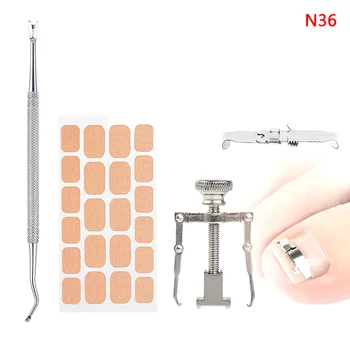 Ingrown Toenail Correction Tool Set Nail Pedicure Elastic Patch Straightening Clip Brace Bunion Correctors 1Set
Ingrown Toenail Correction Tool Set Nail Pedicure Elastic Patch Straightening Clip Brace Bunion Correctors 1Set