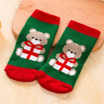 1 Pair Baby Shoes Kids Cotton Socks Children Sox Striped Terry Snowflake Elk Santa Claus Christmas Bear Boys Girls Gift Sokken 
1 Pair Baby Shoes Kids Cotton Socks Children Sox Striped Terry Snowflake Elk Santa Claus Christmas Bear Boys Girls Gift Sokken