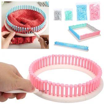 Knitting Loom Plastic Round Cap Weaving Tools Hat Scarf Scarves Maker Yarn Needle Loom Knitting Crochet Sewing Tools
Knitting Loom Plastic Round Cap Weaving Tools Hat Scarf Scarves Maker Yarn Needle Loom Knitting Crochet Sewing Tools