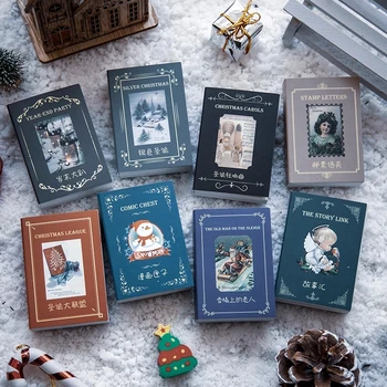 Christmas Comic Book Mini Material Paper Junk Journal Planner Craft Paper Scrapbooking Vintage Decor Stickers DIY Craft Albums 
Christmas Comic Book Mini Material Paper Junk Journal Planner Craft Paper Scrapbooking Vintage Decor Stickers DIY Craft Albums