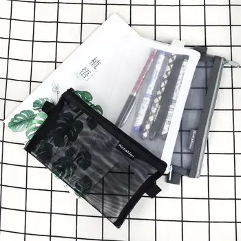 Simple and Transparent Mesh Portable Pencil Bag Test Multi-function Large Capacity Stationery Pencil Case Stationery Bag
Simple and Transparent Mesh Portable Pencil Bag Test Multi-function Large Capacity Stationery Pencil Case Stationery Bag