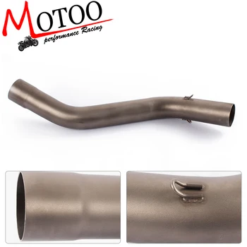 Motoo - Motorcycle Exhaust Middle Pipe Round Muffler For Kawasaki ZX6R ZX-6R 2009-2018 link pipe
Motoo - Motorcycle Exhaust Middle Pipe Round Muffler For Kawasaki ZX6R ZX-6R 2009-2018 link pipe