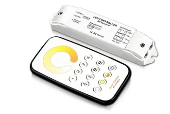 4 zones CCT color temperature dimmable 4 channels led controller with RF touch remote control
4 zones CCT color temperature dimmable 4 channels led controller with RF touch remote control