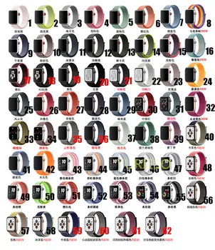 100PCS For Apple Watch Band Series 4/3/2/1 38MM 42MM Nylon Soft Nylon for iWatch Replacement Band Sport Loop series4 40mm 44mm
100PCS For Apple Watch Band Series 4/3/2/1 38MM 42MM Nylon Soft Nylon for iWatch Replacement Band Sport Loop series4 40mm 44mm
