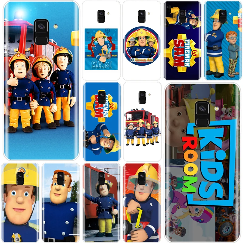 Детский чехол Fireman Sam из ТПУ для телефона Samsung Galaxy A5 A7 A8 2015 2016 A3 2017 A6 2018 A9 | Мобильные