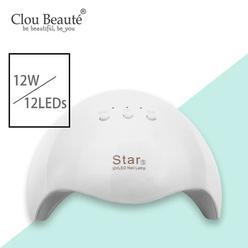 Clou Beaute 12W Gel Polish Dryer 60s/120s Nail Art Sun Mini Quickly Machine For Drying Nail Polish
Clou Beaute 12W Gel Polish Dryer 60s/120s Nail Art Sun Mini Quickly Machine For Drying Nail Polish