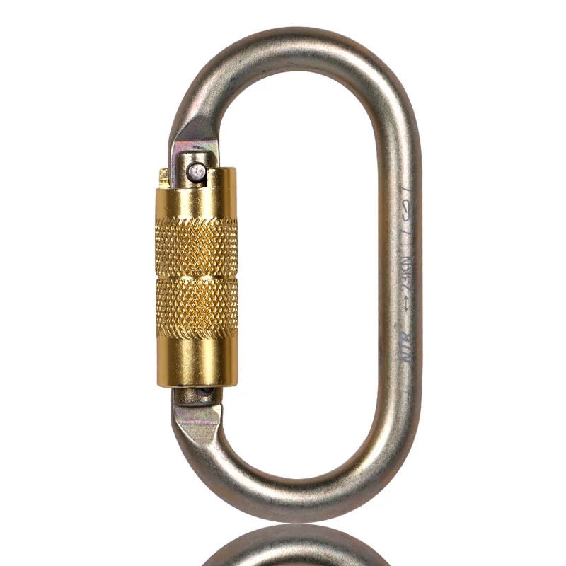 Carabiners Climbing O Shape Aluminum Outdoor Security Quickdraw Mountaineering Sports Buckle Hanging Hook Aloft Work Rescue Tool
Carabiners Climbing O Shape Aluminum Outdoor Security Quickdraw Mountaineering Sports Buckle Hanging Hook Aloft Work Rescue Tool