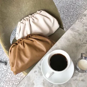 High Quality Women Bags Hobos Dumplings Bags Women Soft Luxury Designer Clutch Bag Fashion Ruched Pillow Messenger Bag Handbag
High Quality Women Bags Hobos Dumplings Bags Women Soft Luxury Designer Clutch Bag Fashion Ruched Pillow Messenger Bag Handbag