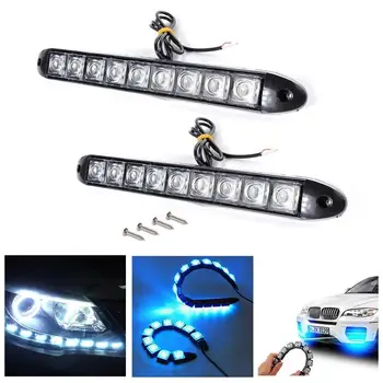 2pcs 12V Car Daytime Running Light Flexible Waterproof Lamp High Bright Car Styling Driving Lamps Daylight Super Bright LED
2pcs 12V Car Daytime Running Light Flexible Waterproof Lamp High Bright Car Styling Driving Lamps Daylight Super Bright LED