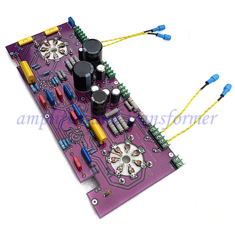 

6U8 push FU29/829/FY29 35W*2 tube push-pull power amplifier board, low distortion, sweet and soft tone