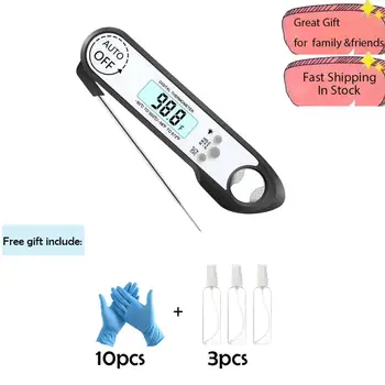 DT13 Digital Thermometer Instant Read Meat Thermometer with Back light Calibration Bottle Opener for Kitchen Cooking Candy Food
DT13 Digital Thermometer Instant Read Meat Thermometer with Back light Calibration Bottle Opener for Kitchen Cooking Candy Food