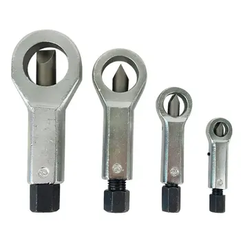 Adjustable 4 Pcs 9-27mm Nut Splitter Cracker Remover Damaged Rust Nut Manual Proffessional Extractor Practical Hand Tools Gadget
Adjustable 4 Pcs 9-27mm Nut Splitter Cracker Remover Damaged Rust Nut Manual Proffessional Extractor Practical Hand Tools Gadget