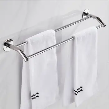 Double Bathroom Wall Mounted Towel Rack Towel Holder Rail Stainless Steel Storage Rack Bathroom Accessories Kitchen Organizer
Double Bathroom Wall Mounted Towel Rack Towel Holder Rail Stainless Steel Storage Rack Bathroom Accessories Kitchen Organizer