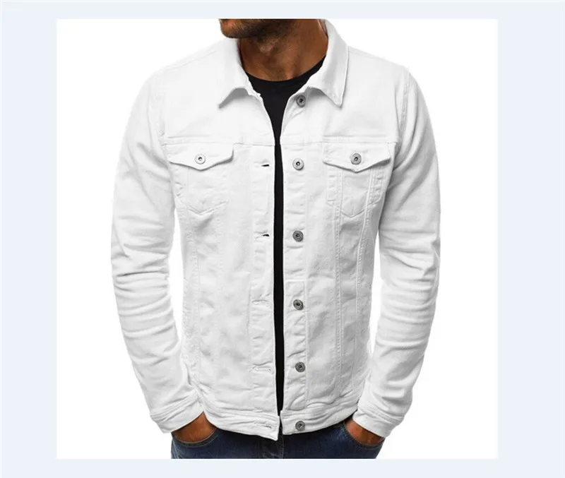 2019 Новая мужская джинсовая куртка деним-классический Вестерн стиль Дальнобойщик