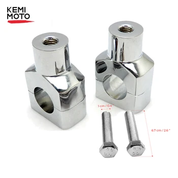 25mm Motorcycle Handle Bar riser adapter handlebar Riser for Yamaha V-Star 650 Custom Bobber Chopper Cruisers for BMW R1200GS
