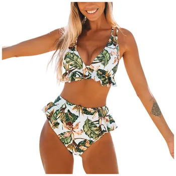 leaf Print Bikini Sets Women Sexy ruffled Two Pieces Beach Bathing Suits 2020 Girl Boho Swimwear Push Up Bikini Sets biquínis #C
leaf Print Bikini Sets Women Sexy ruffled Two Pieces Beach Bathing Suits 2020 Girl Boho Swimwear Push Up Bikini Sets biquínis #C