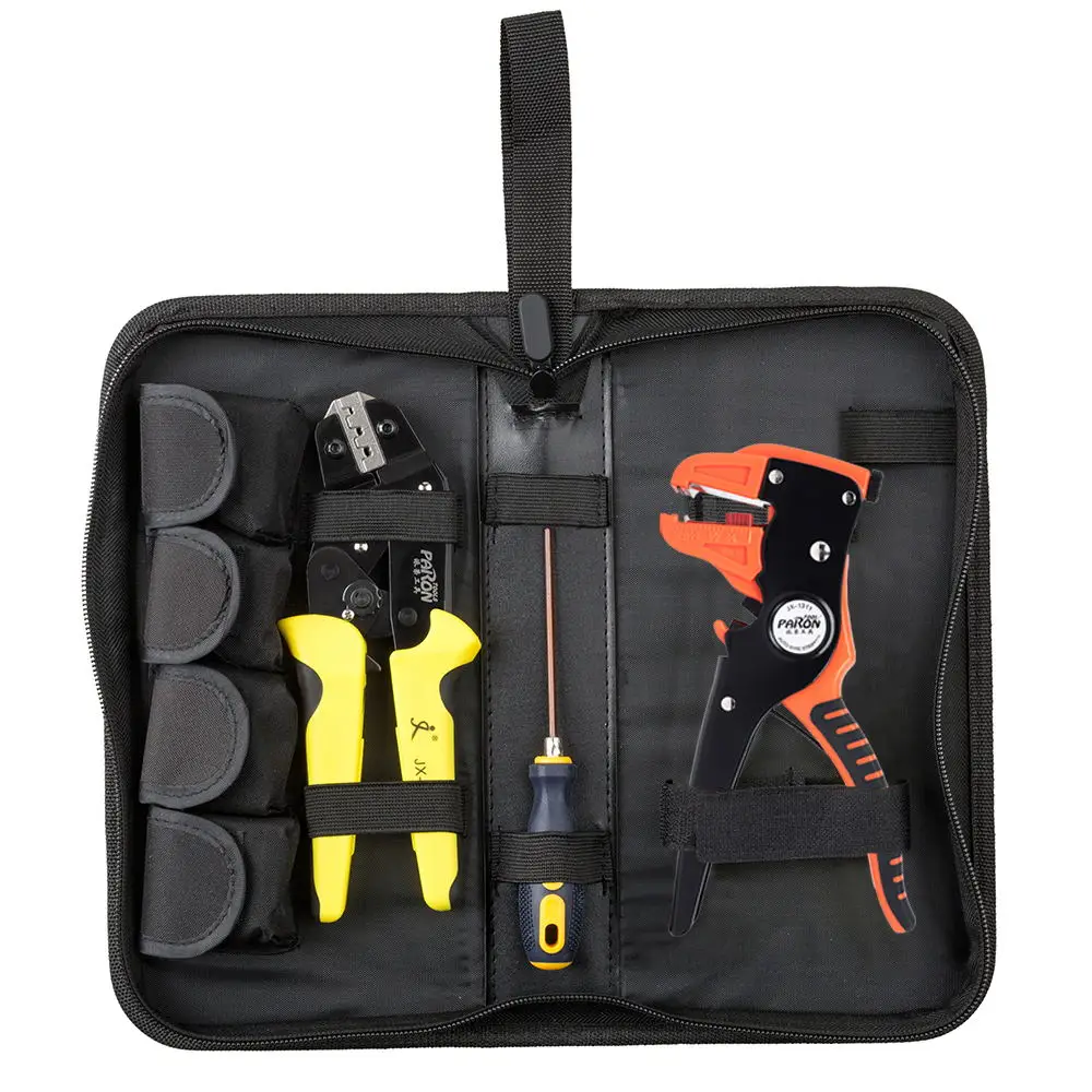 4 in 1 Wire Stripper Crimper Kit Stripping Crimping Tool Self-Adjustable Ratcheting Cable Cutting Terminals Pliers Kit
4 in 1 Wire Stripper Crimper Kit Stripping Crimping Tool Self-Adjustable Ratcheting Cable Cutting Terminals Pliers Kit