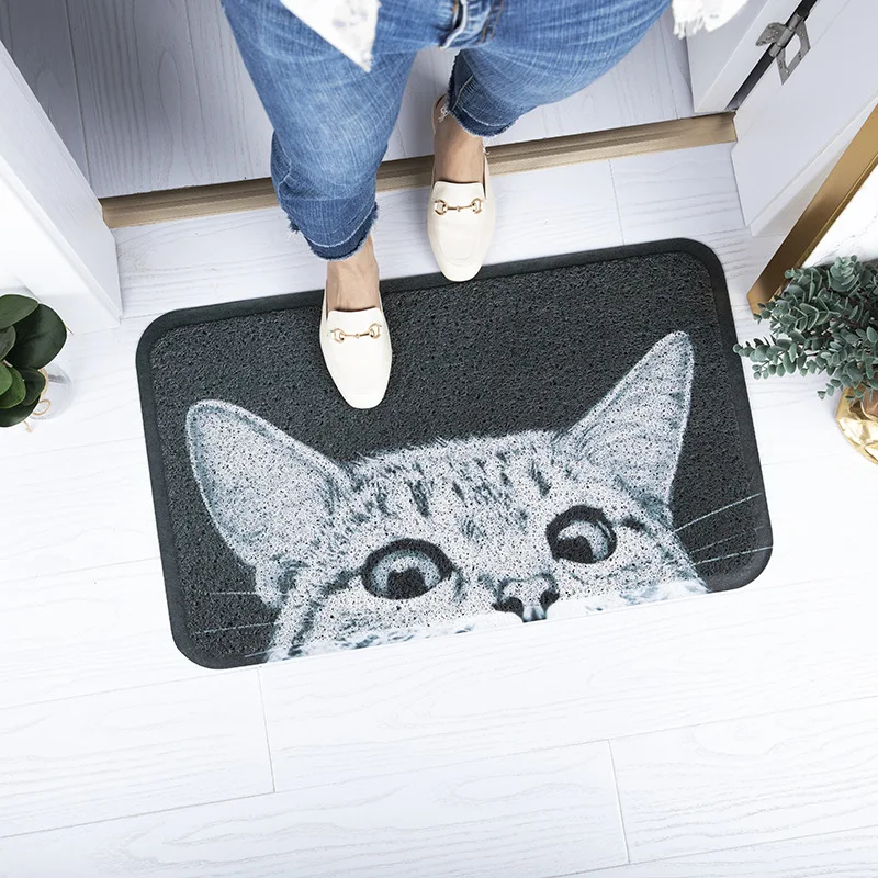 Doormat Custom Anti-slip Dust Carpet Kitchen Mat Rug Nordic Minimalist Pet PVC Silk Loop Entrance Rubbing Rug Foot Pad Door Mats
Doormat Custom Anti-slip Dust Carpet Kitchen Mat Rug Nordic Minimalist Pet PVC Silk Loop Entrance Rubbing Rug Foot Pad Door Mats