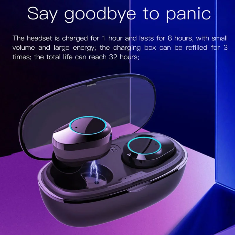 Bluetooth 5.0 Earphone Wireless Earphones Stereo Headphones Touch Control Earbuds IPX6 Magnetic Charging Box for iPhone Xiaomi
Bluetooth 5.0 Earphone Wireless Earphones Stereo Headphones Touch Control Earbuds IPX6 Magnetic Charging Box for iPhone Xiaomi