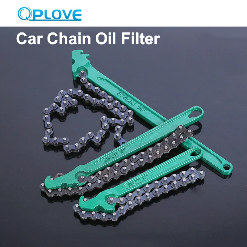 QPLOVE Chain machine filter multi size high-carbon steel material anti-rust durable wrench car clean repair hardware tools
QPLOVE Chain machine filter multi size high-carbon steel material anti-rust durable wrench car clean repair hardware tools