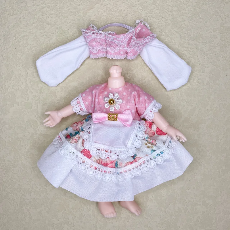 Новинка, аксессуары для одежды для кукол BJD, одежда 16 см, 1/12, модная одежда для девочек «сделай сам», нагрудник для костюма, женская одежда
Новинка, аксессуары для одежды для кукол BJD, одежда 16 см, 1/12, модная одежда для девочек «сделай сам», нагрудник для костюма, женская одежда