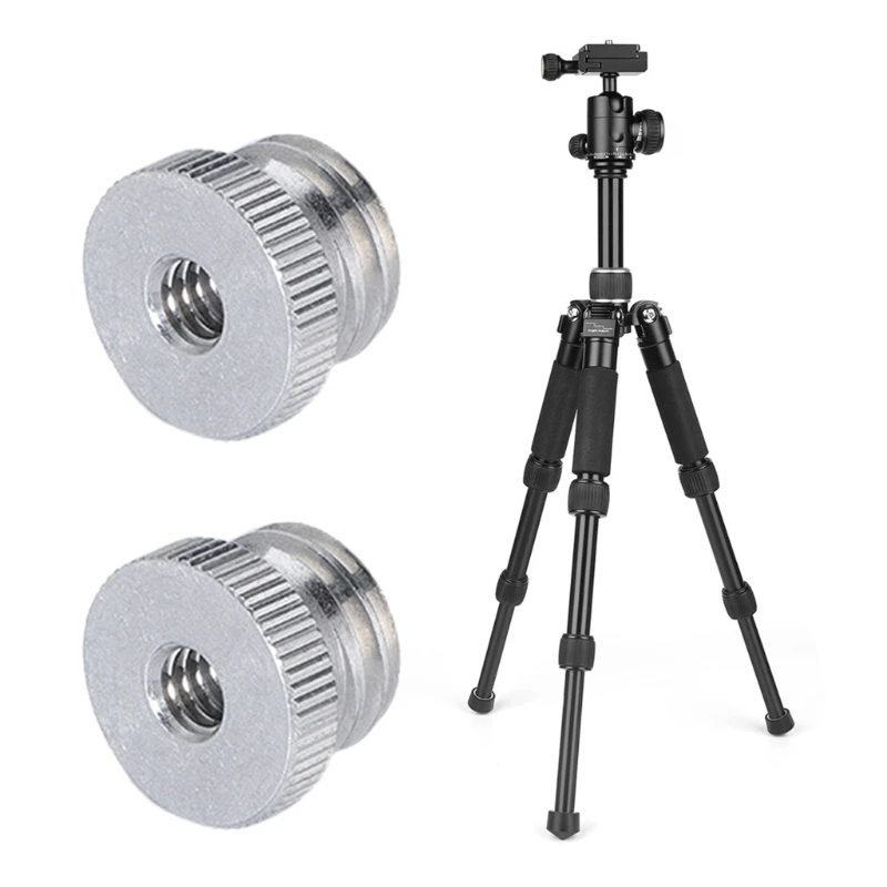 

5/8'' to 1/4" adpater Compatible with 1/4 Thread Laser Level & Rangefinder 5/8" Tripod Stand Mic Microphone Stand