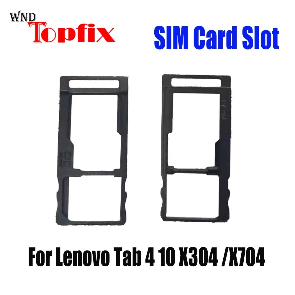 For Lenovo Tab 4 10 X304 SIM Card Holder Tray Micro SD Card Tray Holder Slot Adapter For Lenovo Tab 4 10 Plus X704 SIM Crad tray
For Lenovo Tab 4 10 X304 SIM Card Holder Tray Micro SD Card Tray Holder Slot Adapter For Lenovo Tab 4 10 Plus X704 SIM Crad tray