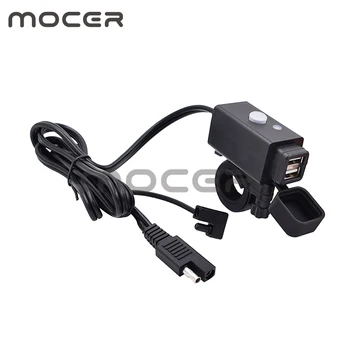 DC 5V 3.1Amp Motorcycle Dual USB Charger Kit SAE to Adapter Phone GPS Tablet Charge On Motorbike ATV
DC 5V 3.1Amp Motorcycle Dual USB Charger Kit SAE to Adapter Phone GPS Tablet Charge On Motorbike ATV