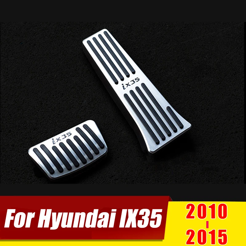 Для hyundai IX35 2010 2011 2012 2013 2014 2015 в алюминиевом автомобиле Стайлинг педаль