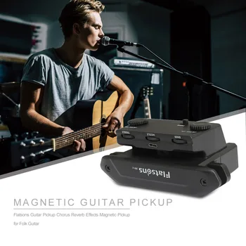 Rechargeable Black Flatsons Guitar Pickup Chorus Reverb Effect Magnetic Pickup for Folk Guitar Musical Instrument Accessories
Rechargeable Black Flatsons Guitar Pickup Chorus Reverb Effect Magnetic Pickup for Folk Guitar Musical Instrument Accessories