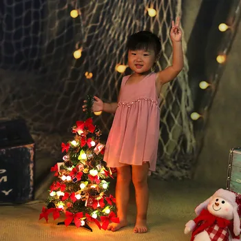 Table Xmas Tree Mini Christmas Pine Tree Set with LED String Lights Ornaments Home Holiday Gift Decoration KSI999
Table Xmas Tree Mini Christmas Pine Tree Set with LED String Lights Ornaments Home Holiday Gift Decoration KSI999