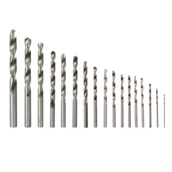 18pcs High Speed Steel Drill Bits Straight Shank Drills Bits Power Metal Wood Working Drilling Tools
18pcs High Speed Steel Drill Bits Straight Shank Drills Bits Power Metal Wood Working Drilling Tools