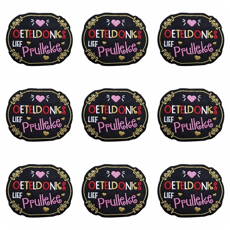 Oeteldonk Emblem Full Embroidered Frog Carnival for Netherland Iron on Patches Stickers on Clothes Embroidered Patches for Dress
Oeteldonk Emblem Full Embroidered Frog Carnival for Netherland Iron on Patches Stickers on Clothes Embroidered Patches for Dress