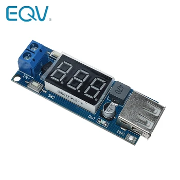 EQV DC-DC Step Down Module Two-wire Voltmeter 5 V USB Charger or Power Supply Input 4.5V-40V Output 5V/2A
EQV DC-DC Step Down Module Two-wire Voltmeter 5 V USB Charger or Power Supply Input 4.5V-40V Output 5V/2A