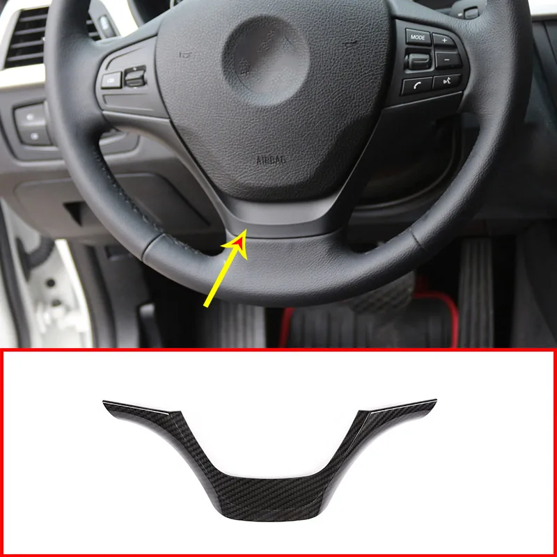 Carbon Fiber Style ABS Car Steering Wheel Trim Stickers For BMW 3 Series F30 320i 320 328 328i 2013-2018 Accessories
Carbon Fiber Style ABS Car Steering Wheel Trim Stickers For BMW 3 Series F30 320i 320 328 328i 2013-2018 Accessories