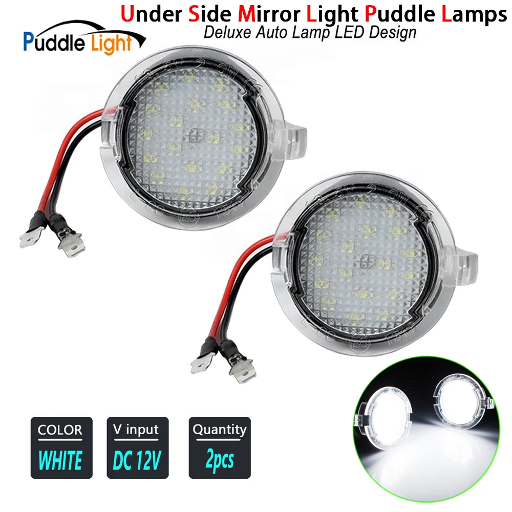 2Pcs LED Under Side Mirror Puddle Light For Ford Edge Fusion F-150 Mondeo 5 S-Max Taurus Flex Explorer Expedition Everest Rapto
2Pcs LED Under Side Mirror Puddle Light For Ford Edge Fusion F-150 Mondeo 5 S-Max Taurus Flex Explorer Expedition Everest Rapto