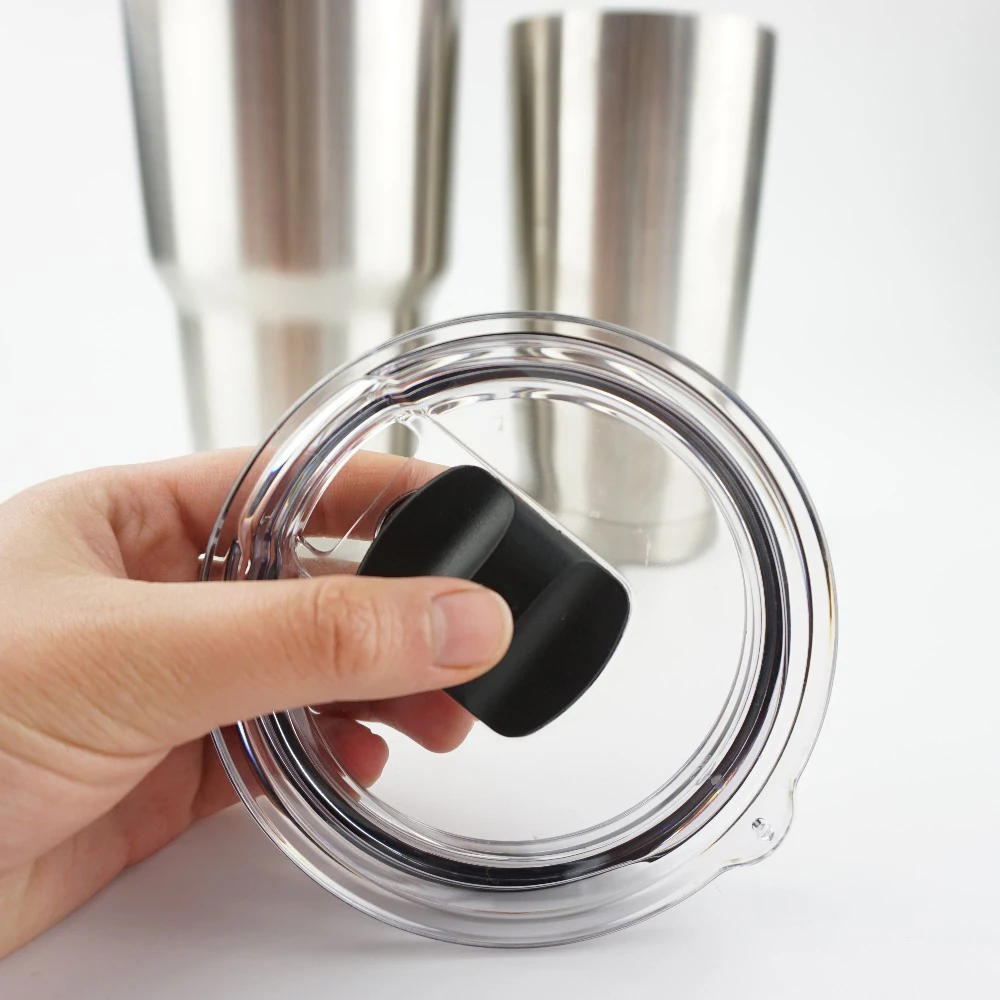 High Quality Crystal Clear Magnetism Slider Lid for Replacement 20oz 30oz American Auto Mug Resistant Lid Sealing Bottle Cover
High Quality Crystal Clear Magnetism Slider Lid for Replacement 20oz 30oz American Auto Mug Resistant Lid Sealing Bottle Cover