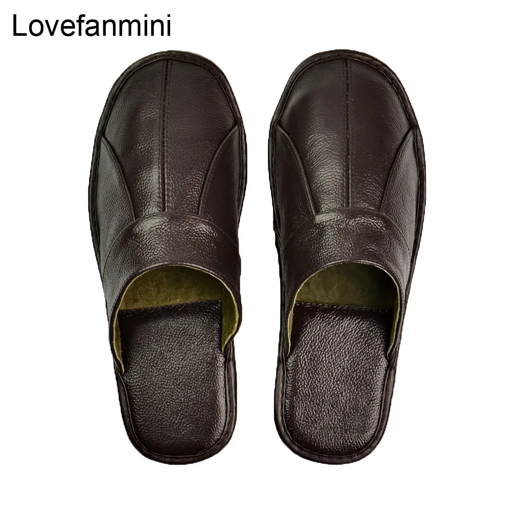 Genuine Cow Leather slippers couple indoor non-slip men women home fashion casual single shoes PVC soft soles spring summer 505
Genuine Cow Leather slippers couple indoor non-slip men women home fashion casual single shoes PVC soft soles spring summer 505