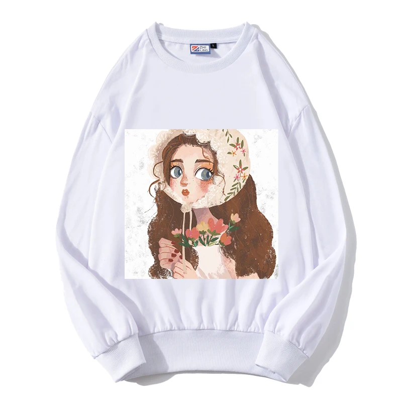 Oversized T-Shirt For Women Sexy O Neck T Shirt Fashion Girl Series Print Kawaii Tops Cotton Long sleeve plus size Clothing
Oversized T-Shirt For Women Sexy O Neck T Shirt Fashion Girl Series Print Kawaii Tops Cotton Long sleeve plus size Clothing